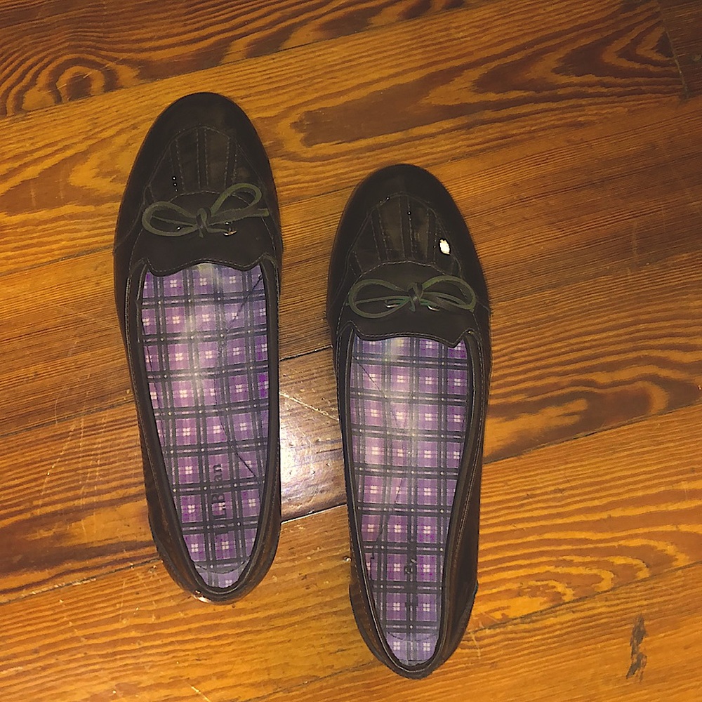 Only worn once! These are black LLbean rain shoes!